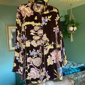 Citron Burnt Velvet Top